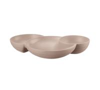 Plat hors d'œuvre Tierra taupe Guzzini