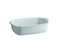 Plat individuel Ultime en céramique culinaire four & table 22 cm x 14 cm Perle