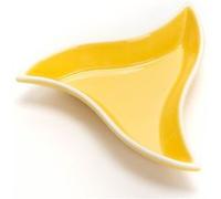 Plat jaune étoile peps - Amadeus - Jaune - Faïence Jaune G