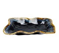 Plat Lio bleu Kare Design