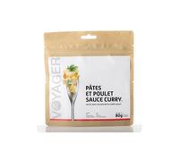 Plat lyophilisé Voyager Pâtes et poulet sauce curry TU