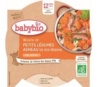 Plat mix de légumes et agneau à partir de 12 mois sans gluten BIO 230 g BABYBIO