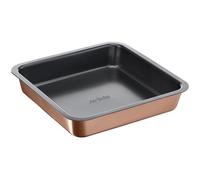 Tefal Moule à cake carré Airbake J2555214 23 x 23 cm Anti-adhésif Acier Marron