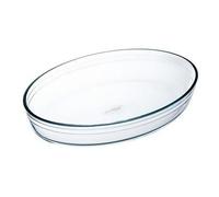 Ô cuisine Plat à four ovale en verre borosilicate 39 x 27 cm