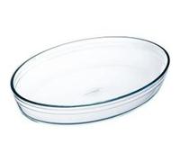 Arcuisine Plat à four ovale Ô cuisine en verre borosilicate 39 x 27 cm