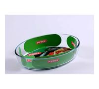 Plat ovale 26x18 cm verre 25x17 cm