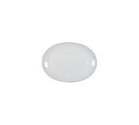 Plat Ovale 34,2 x 25 cm Pearl Blanc Costa Nova