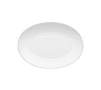 Plat Ovale 40,8 x 30 cm Pearl Blanc Costa Nova