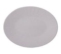 Plat ovale Bohémia 41,5 cm blanc - - Blanc - Grès