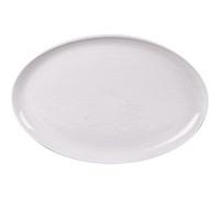 Plat ovale Ecume 30x20,5 cm - Table Passion - Blanc - Porcelaine Blanc G