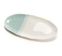 Plat ovale Egee - Amadeus - Multicolore - Grès Bleu G