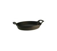 Plat ovale empilable Staub noir - 1302123 - Fonte - Ovale - 21 cm - Noir