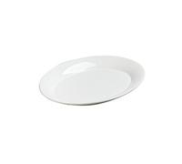 Plat ovale etna blanc 40 x 30 cm - Table Passion - Blanc - Faïence Blanc G