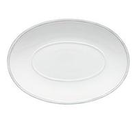 Plat Ovale Friso Blanc 30,1 x 21 cm Costa Nova