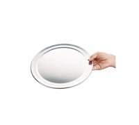 Plat Pizza Professionnel Aluminium Bord Large Diamètre 255 mm