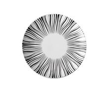 Plat plat pour la nourriture occidentale en céramique, simple, créatif, assiette plate, assiette pour pâtes, assiette à dessert occidentale, assiette de restaurant, assiette basse vaisselle pour le