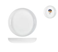 Plat Pour Couscous Friends Blanc, 21Cm, Verre Opale