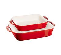 Plat pour four - STAUB - 405086270 - Céramique - Rouge - 2,4 litres
