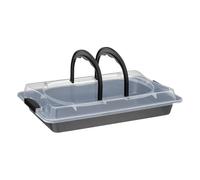 Plat rect avec couvercle 42x30cm TakEat - 5 five simply smart Gris