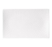 Plat rectangle Dune 30x18 cm - Table Passion - Blanc - Porcelaine Blanc G