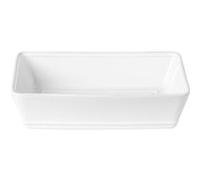 Plat rectangulaire 25,3 x 18,6 cm Friso Blanc Costa Nova