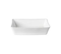 Plat rectangulaire 34,9 x 26 cm Friso Blanc Costa Nova