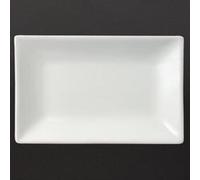 Plat rectangulaire de service 200 x 130mm olympia G