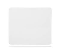 Plat Rectangulaire En Porcelaine, 23x20 Cm, Blanc H&H