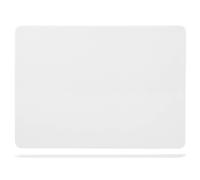 Plat Rectangulaire En Porcelaine, 36x24 Cm, Blanc H&H