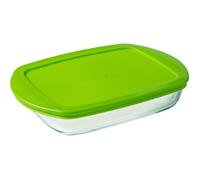 Pyrex Boîte de conservation Cook & Store rectangulaire verre transparent 0,35 L