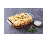 Plat Rectangulaire Pyrex En Verre Trempé 28x17 Cm; Capacité 1,4 L