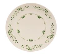 Plat rond Appoline vert 32 cm Table passion