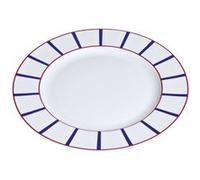 Plat Rond 32 Cm - Basque Bleu - Nova Styl