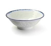 Plat rond en mélamine 21,3 x 7,8 cm, léger et résistant, idéal pour servir des salades, des desserts ou des fruits. Conçu pour : événements et utilisation quotidienne.