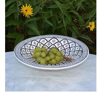 Plat Tebsi Bakir gris - D 27 cm