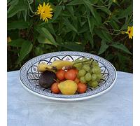 Plat Tebsi Bakir gris - D 33 cm