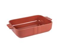 Plat terracotta Lourmarin 40x27 cm - - Orange - Grès