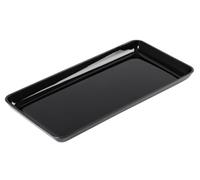 Plat Vitrine en ABS Noir 223001NO