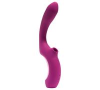 Platanomelón Momba - stimulateur clitoridien et point G à air (rouge)