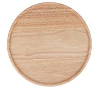 Plate à pizza en bois naturelle 30 cm, plateau résistant à la chaleur - présentation élégante, matériau écologique, idéal pour restaurant et repas à domicile