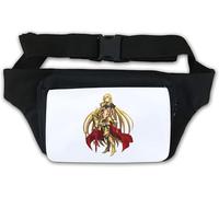 Plate Armour Sac banane pour fille Motif Anime Blonde Blanc