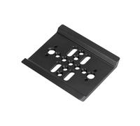 Plate Base Trépied À Libération Rapide 80 Mm avec Une Pont Carré en Aluminium 1/4 Pouce 3/8 Pouce