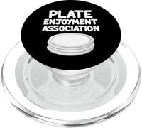 Plate Enjoyment Association Support à vaisselle rond PopSockets PopGrip pour MagSafe