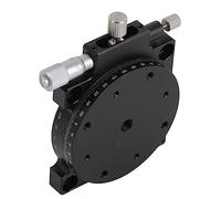 Plate-forme à Déplacement Manuel, Axes R, Platine Linéaire Rotative, Table Coulissante à 360 °, Plate-forme Rotative, Roulement de Précision, Platine de Réglage Coulissante pour