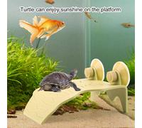 Plate-forme de baignade pour tortue, île flottante pour tortue, île flottante à escalader, plate-forme de baignade pour tortue patristique, plate-forme de baignade pour tortue dans l'aquarium