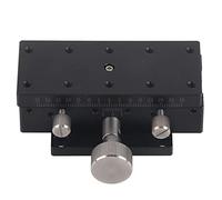 Plate-forme de coupe du manuel d'aronde Dovetail | SPXDTS90 Remplacement de l'étape de diapositive pour MISUMI XDTS90 | Étape précise en alliage en aluminium pour les microscopes
