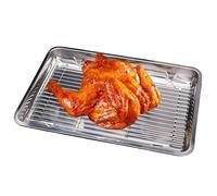 Plate-forme de cuisson - Pandes en feuille pour la cuisson | Acier inoxydable avec grille de refroidissement, à biscuits au four Bakiñg Plateau pour fruits VEGILIQUE PAIE CAPEUR CUISIN