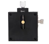 Plate-forme de déplacement manuel des axes X de scène linéaire, table coulissante d'alimentation à vis avec échelle, plate-forme de traduction linéaire de haute précision pour (60X60mm)