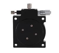 Plate-forme de déplacement manuelle Axes R Platine linéaire rotative Table coulissante à 360 degrés Platine coulissante optique de réglage fin pour machines de production de haute