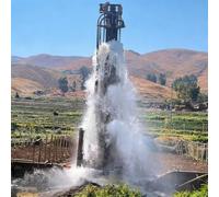 Plate-forme de forage pneumatique pour puits d'eau | Machine de forage | Perceuse hydraulique de puits profonds pour les levés géologiques, les fermes et le développement des ressources en eau à